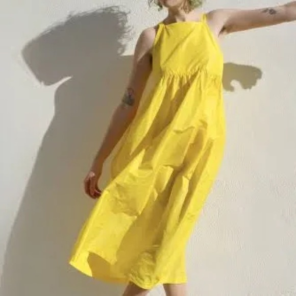 Fresco Dress in Citron by Rachel Comey - Small - Picture 4 of 16